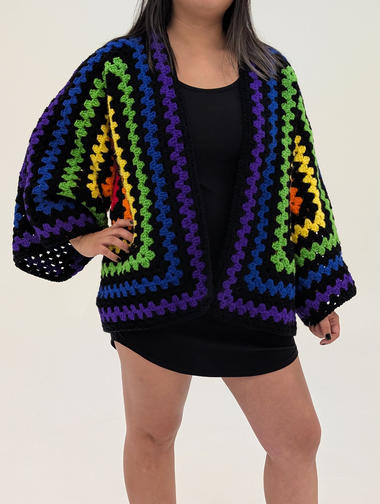 Rainbow/Pride BoHo Cardigan