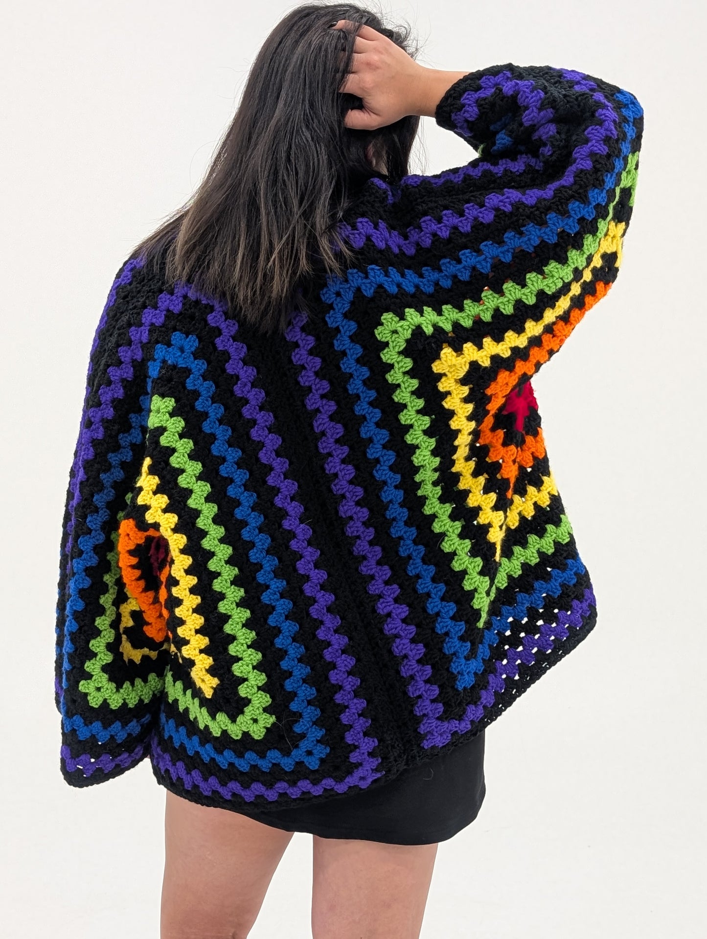 Rainbow/Pride BoHo Cardigan