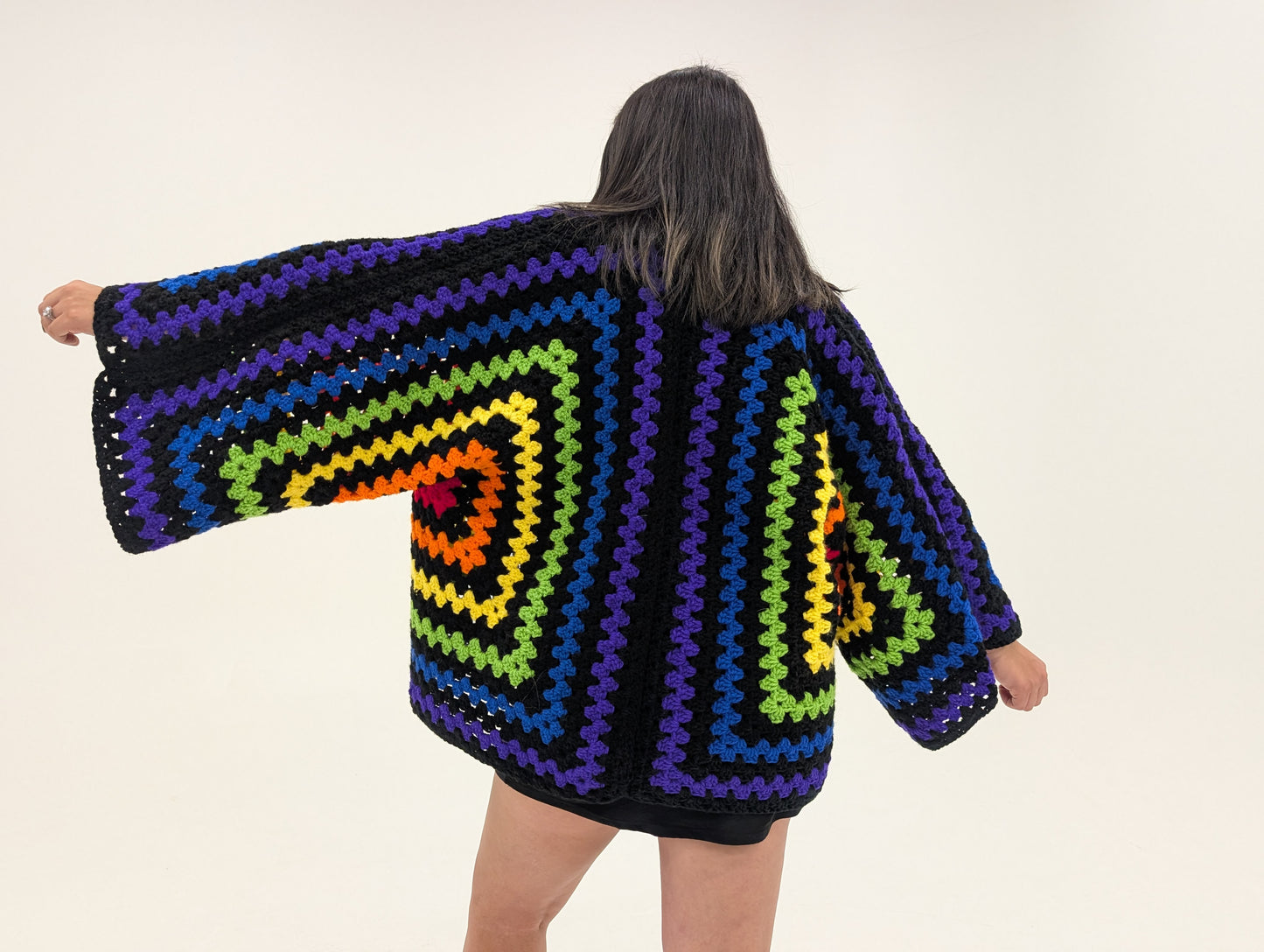 Rainbow/Pride BoHo Cardigan
