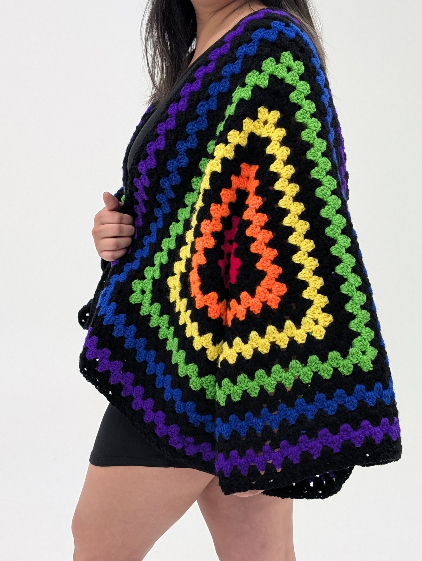 Rainbow/Pride BoHo Cardigan